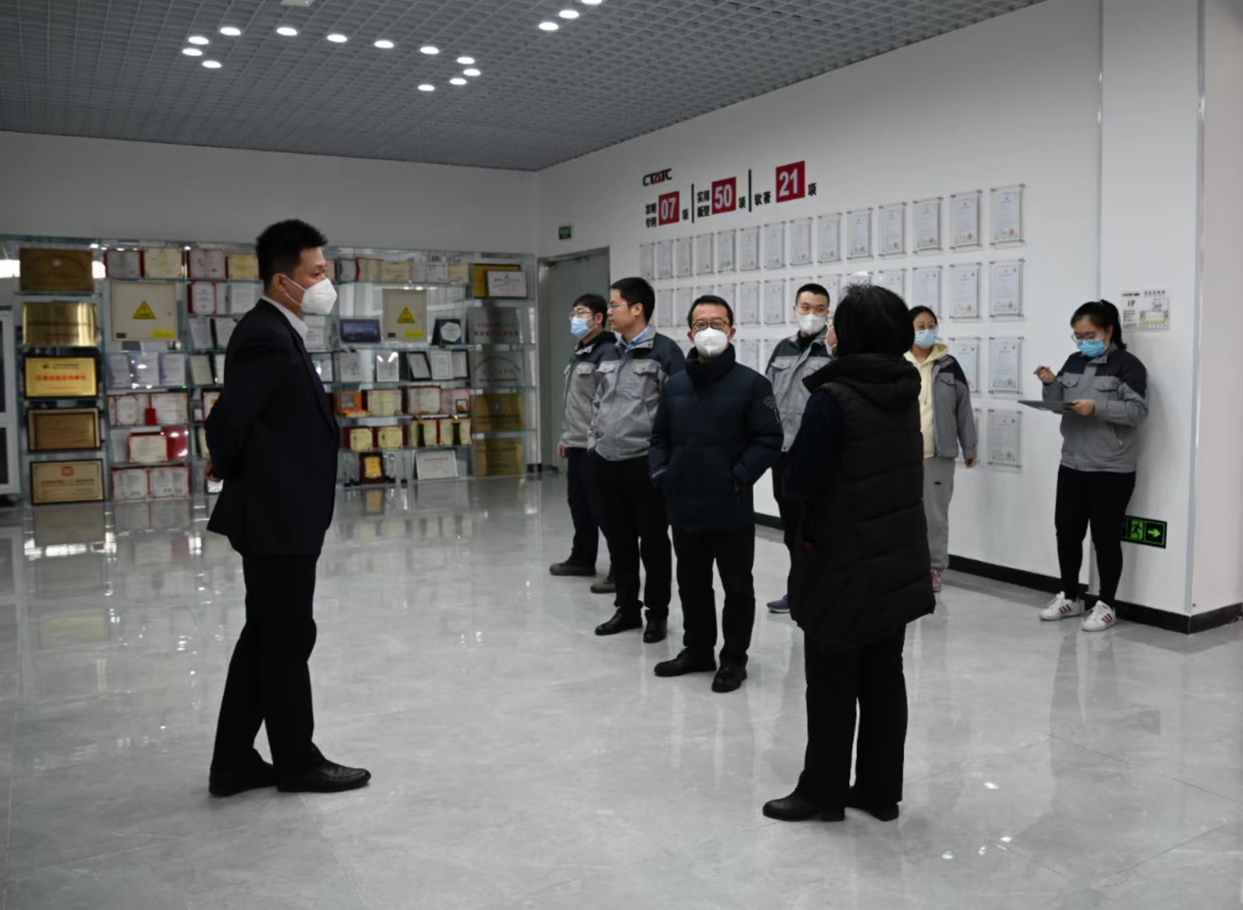時(shí)刻緊繃安全弦--公司開(kāi)展春節(jié)放假前安全大檢查